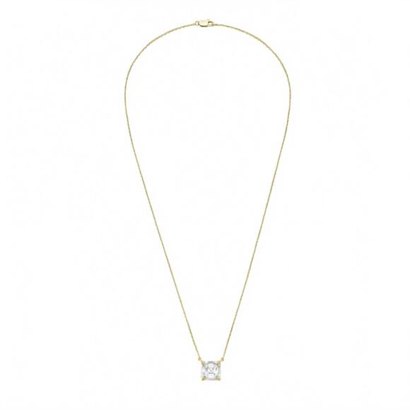 NEW DIANA M JEWELS 3.00 ct asscher-cut lab-grown diamond set east–west necklace - Picture 2 of 2